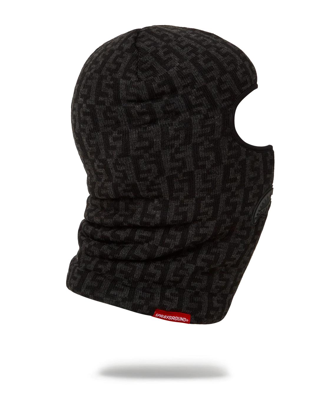 Sprayground Exclusive | CASHIN CHECKS SKI MASK (GRAY)