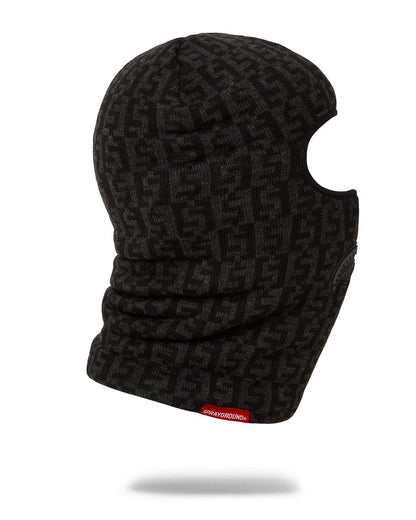 Sprayground Exclusive | CASHIN CHECKS SKI MASK (GRAY)