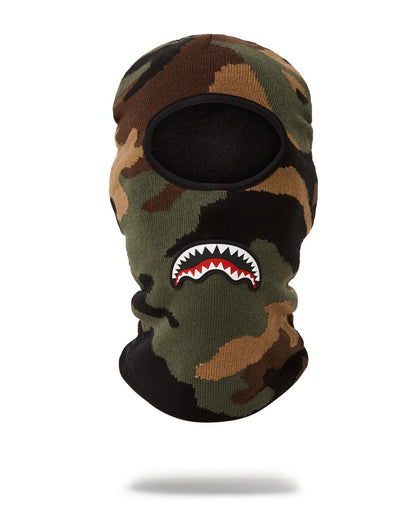 Sprayground Essential | CAMO SHARK SKI MASK