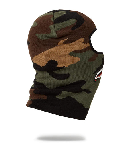 Sprayground Essential | CAMO SHARK SKI MASK