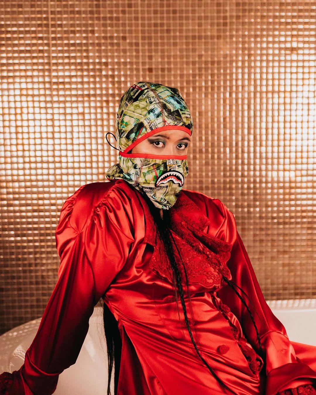 Sprayground New | MAMA I MADE IT PULL DOWN SKI MASK