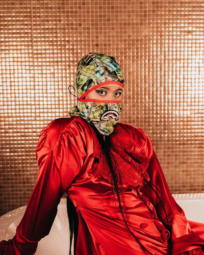 Sprayground New | MAMA I MADE IT PULL DOWN SKI MASK