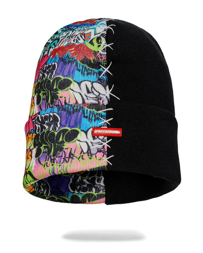 Sprayground Essential | SPLIT GRAFF BEANIE