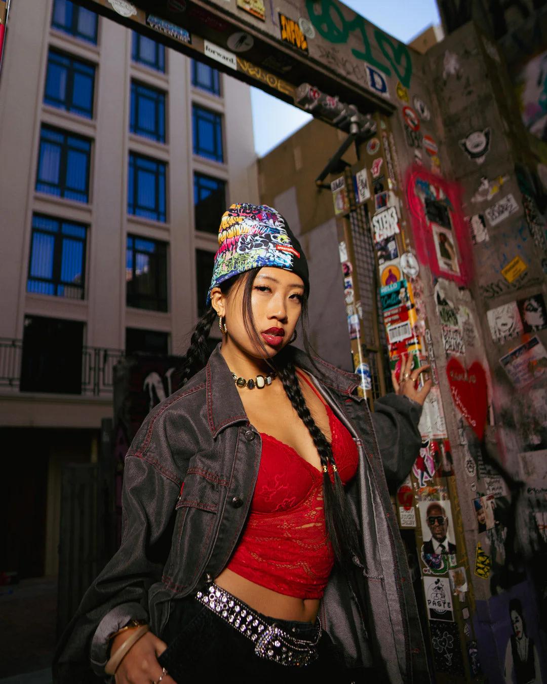Sprayground Essential | SPLIT GRAFF BEANIE