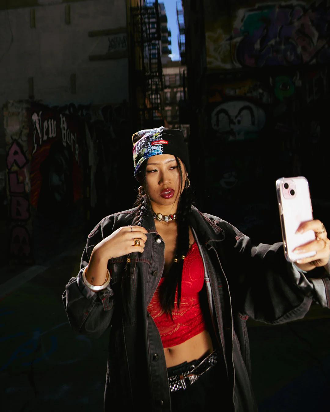Sprayground Essential | SPLIT GRAFF BEANIE
