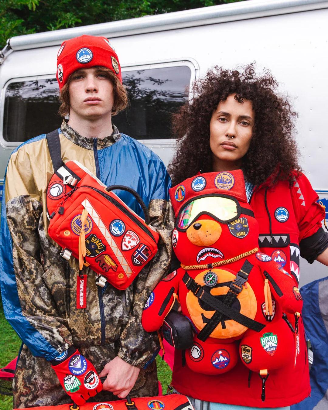 Sprayground Signature | THE GLOBAL EXPEDITION BEANIE