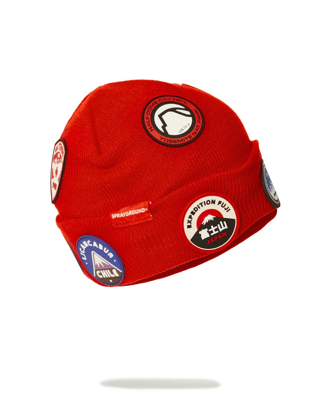 Sprayground Signature | THE GLOBAL EXPEDITION BEANIE