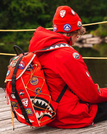 Sprayground Signature | THE GLOBAL EXPEDITION BEANIE