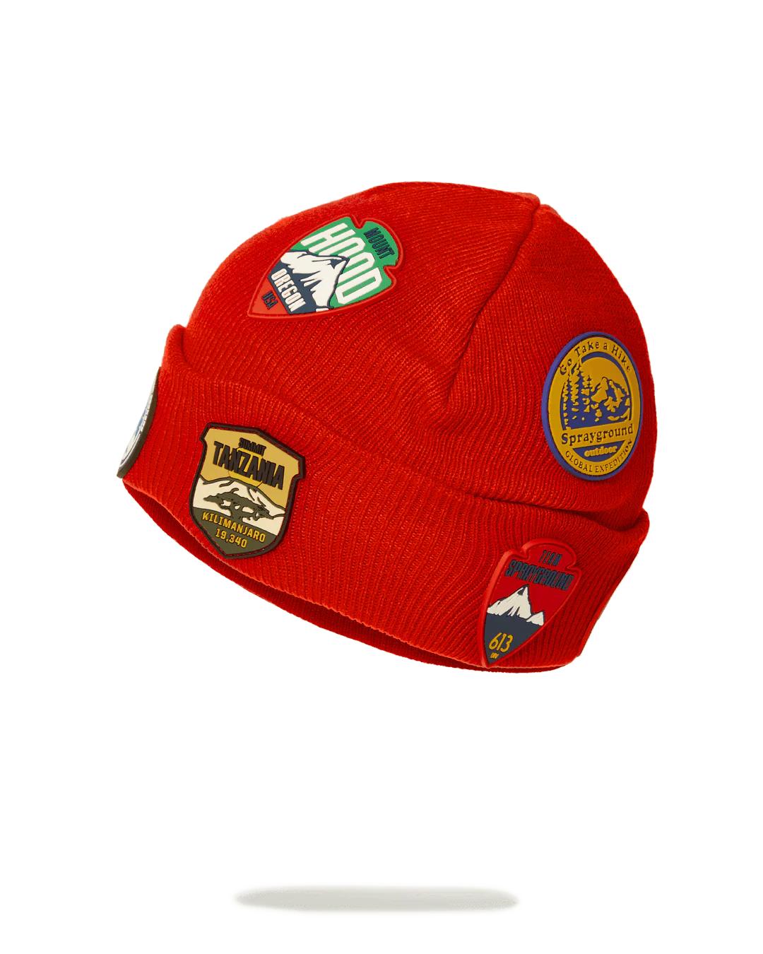 Sprayground Signature | THE GLOBAL EXPEDITION BEANIE