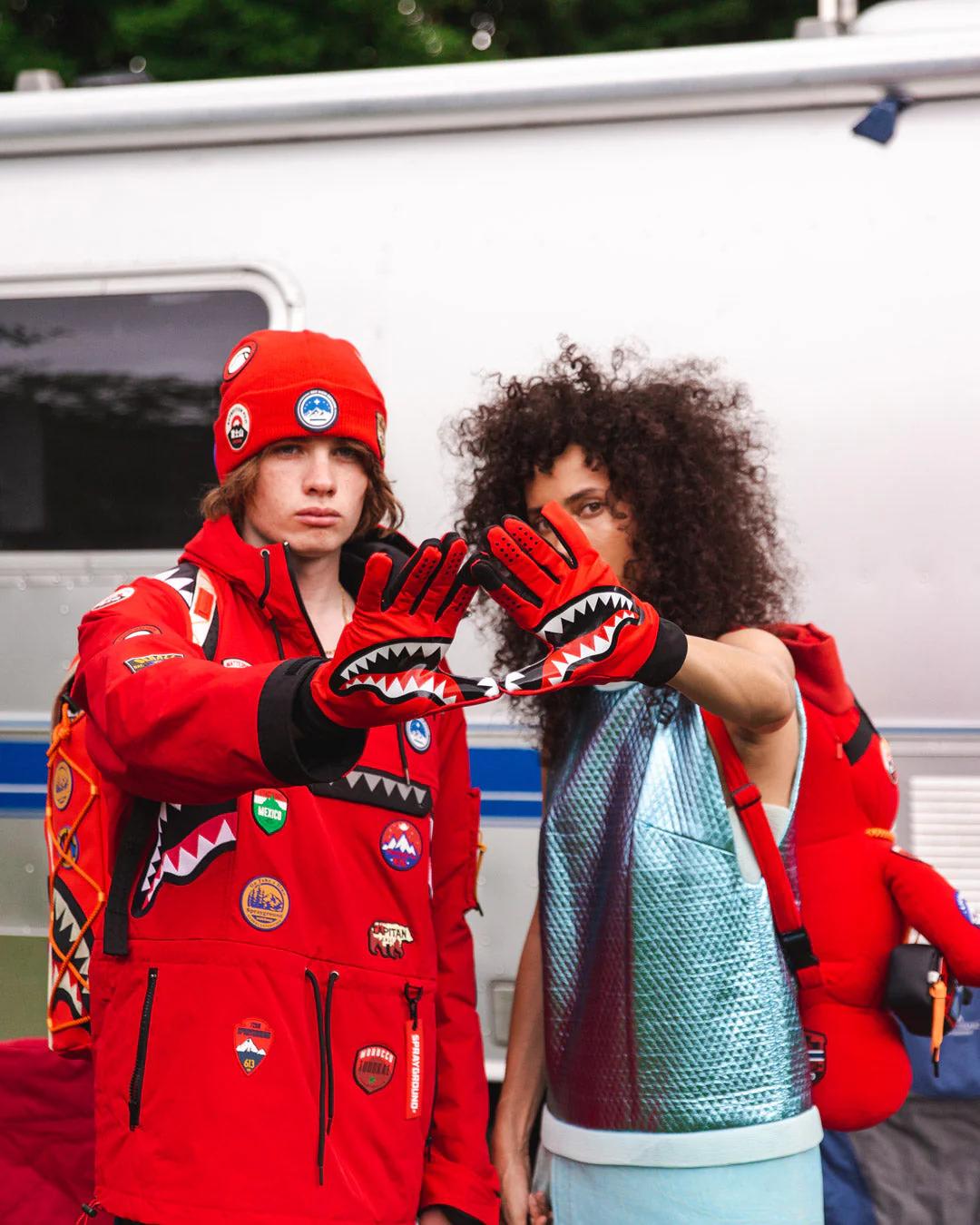Sprayground Signature | THE GLOBAL EXPEDITION BEANIE