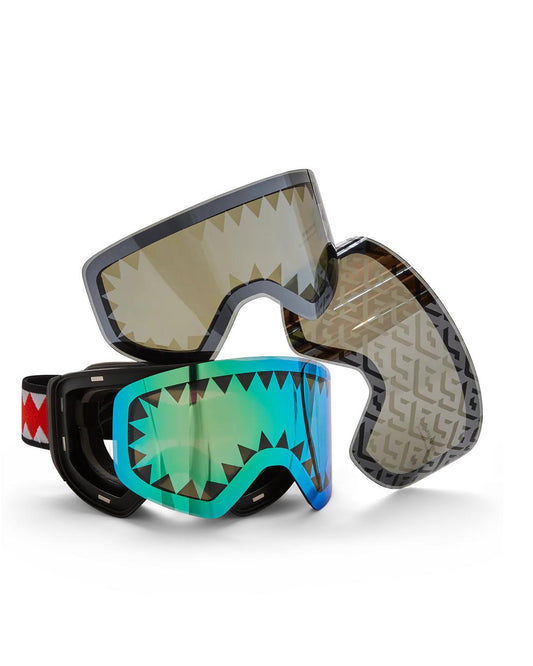 Sprayground Popular | SKY HIGH SEEKERS ARCTIC SKI GOGGLES (3 INTERCHANGEABLE LENSES)