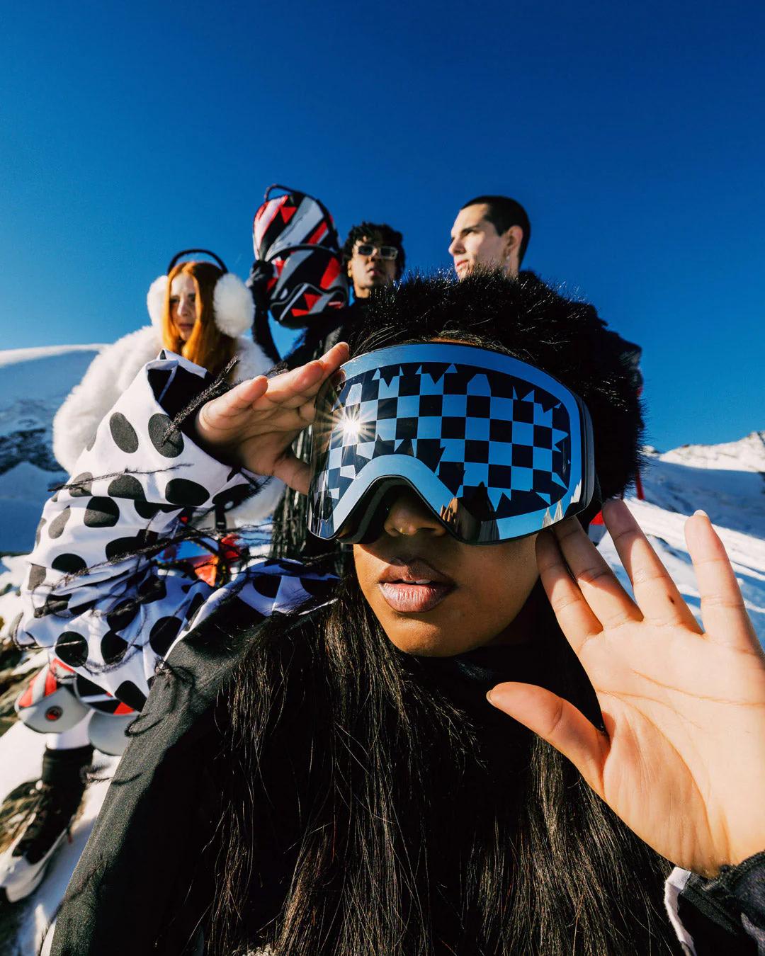 Sprayground Best Seller | THE STREET MOUNTAIN SKI GOGGLES (INTERCHANGEABLE 3 LENSES)