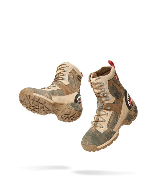 Sprayground Recommended | CAMO TERRAIN FUERZA COBRA PARATROOPER BOOTS - MADE IN COLOMBIA NUMBERE
