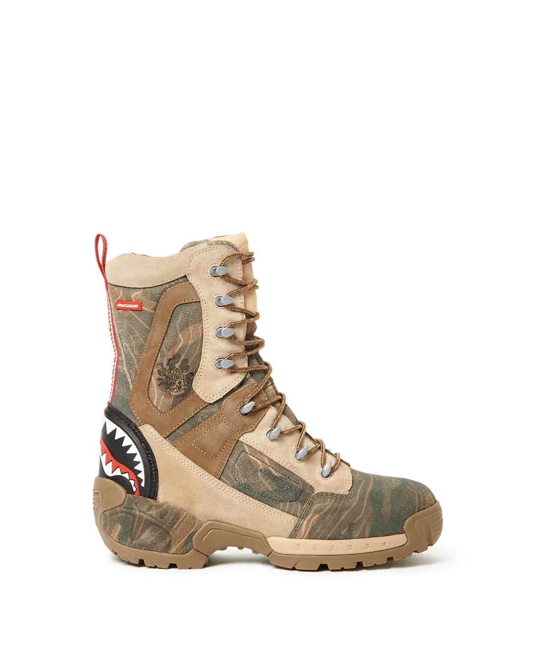 Sprayground Recommended | CAMO TERRAIN FUERZA COBRA PARATROOPER BOOTS - MADE IN COLOMBIA NUMBERE