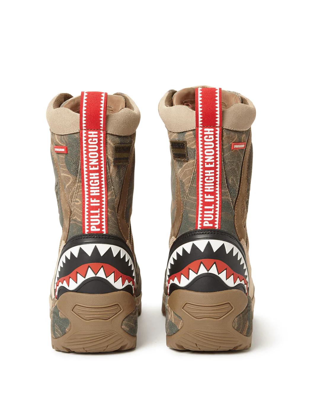 Sprayground Recommended | CAMO TERRAIN FUERZA COBRA PARATROOPER BOOTS - MADE IN COLOMBIA NUMBERE