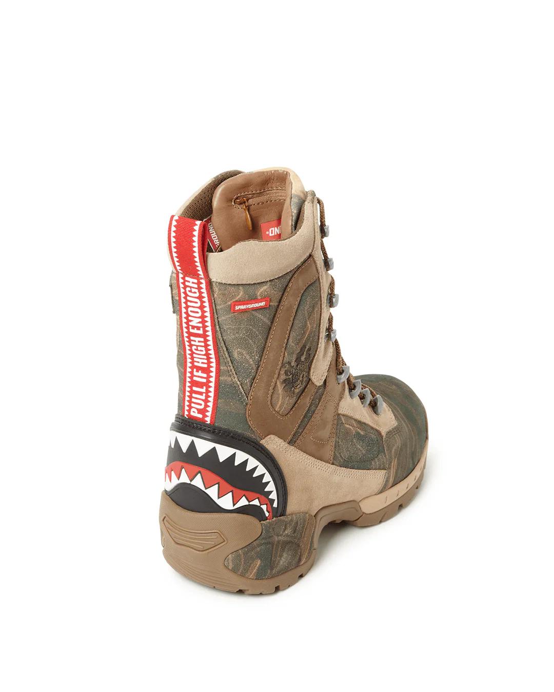 Sprayground Recommended | CAMO TERRAIN FUERZA COBRA PARATROOPER BOOTS - MADE IN COLOMBIA NUMBERE
