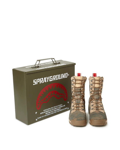 Sprayground Recommended | CAMO TERRAIN FUERZA COBRA PARATROOPER BOOTS - MADE IN COLOMBIA NUMBERE