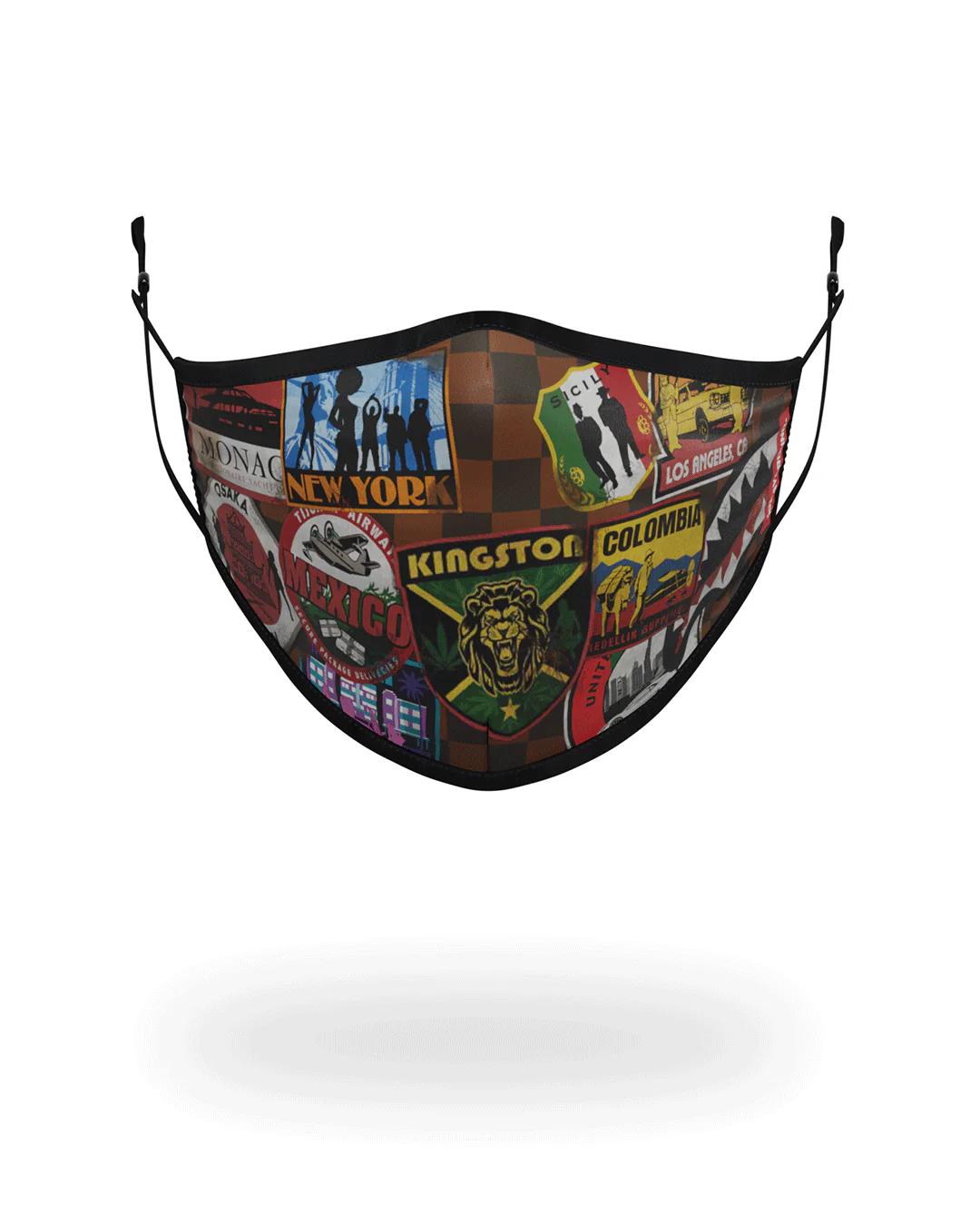Sprayground Essential | GLOBAL MOGUL FACE MASK