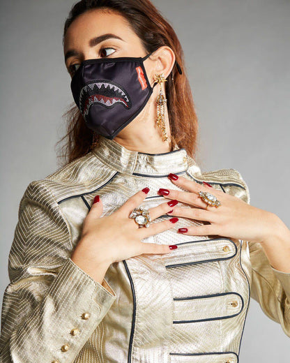 Sprayground Premium | CLEARCUT FACE MASK (BLACK)