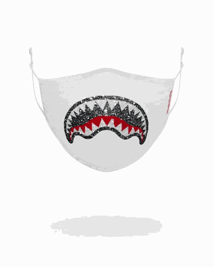 Sprayground New | CLEARCUT FACE MASK (WHITE)