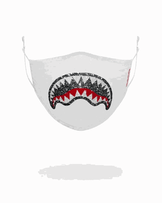Sprayground New | CLEARCUT FACE MASK (WHITE)