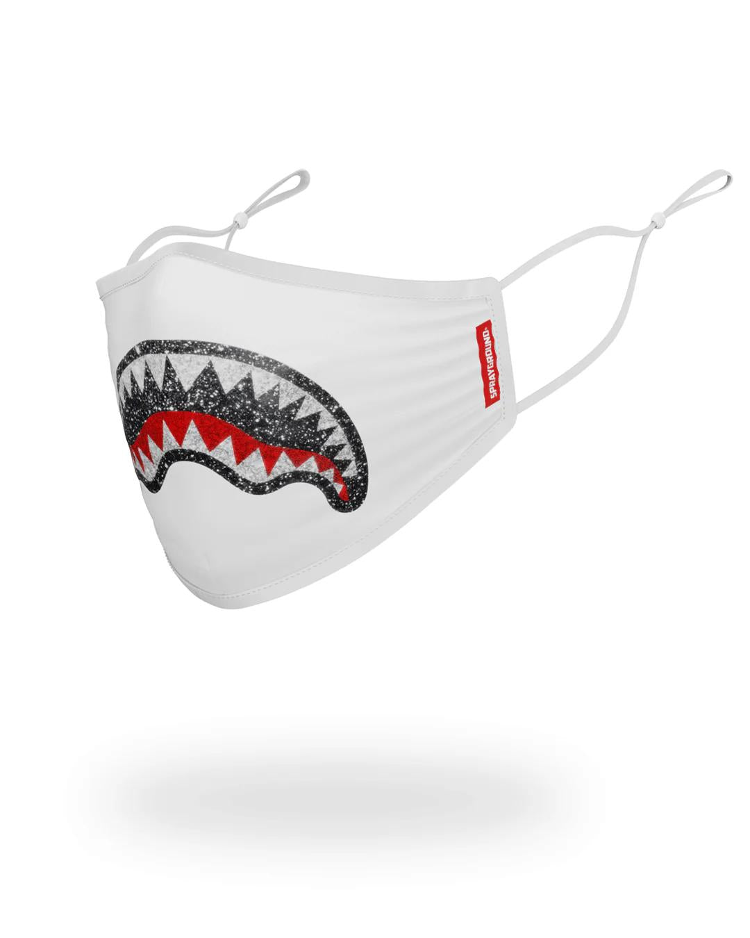 Sprayground New | CLEARCUT FACE MASK (WHITE)