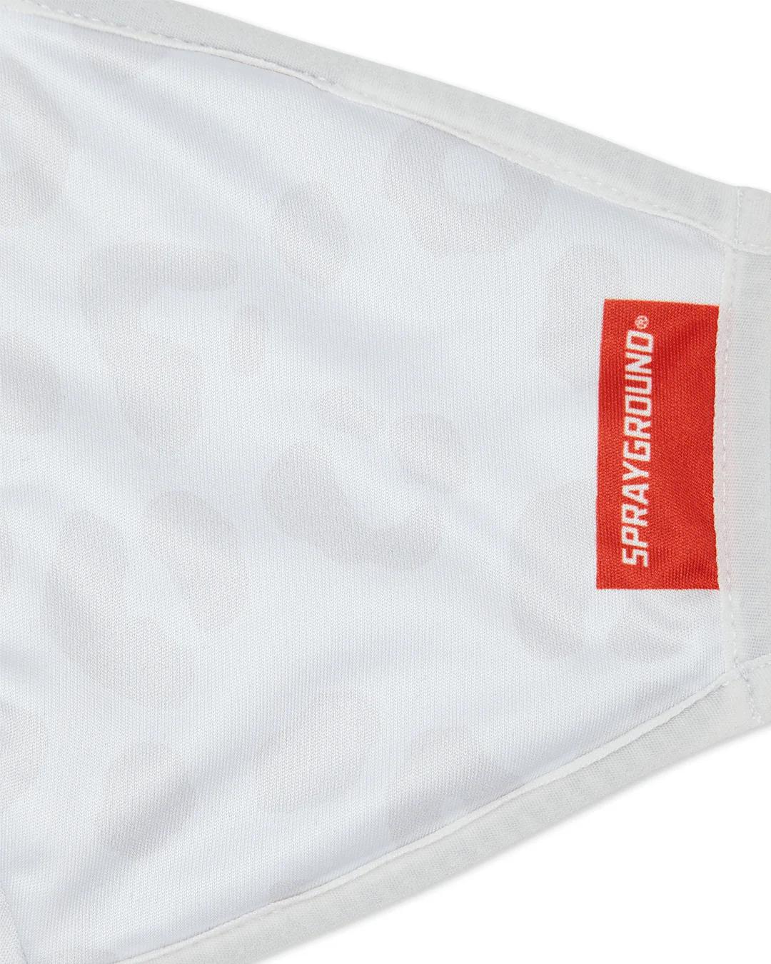 Sprayground Popular | SNOW LEOPARD POLYESTER FACE MASK