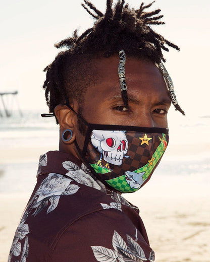 Sprayground Best Seller | WTF THUNDER SHARK FACE MASK
