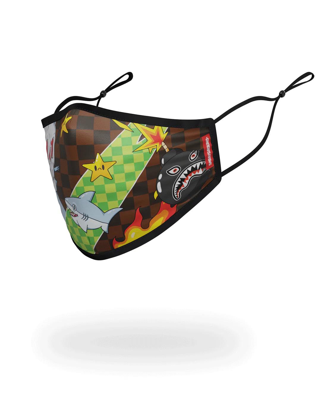 Sprayground Best Seller | WTF THUNDER SHARK FACE MASK