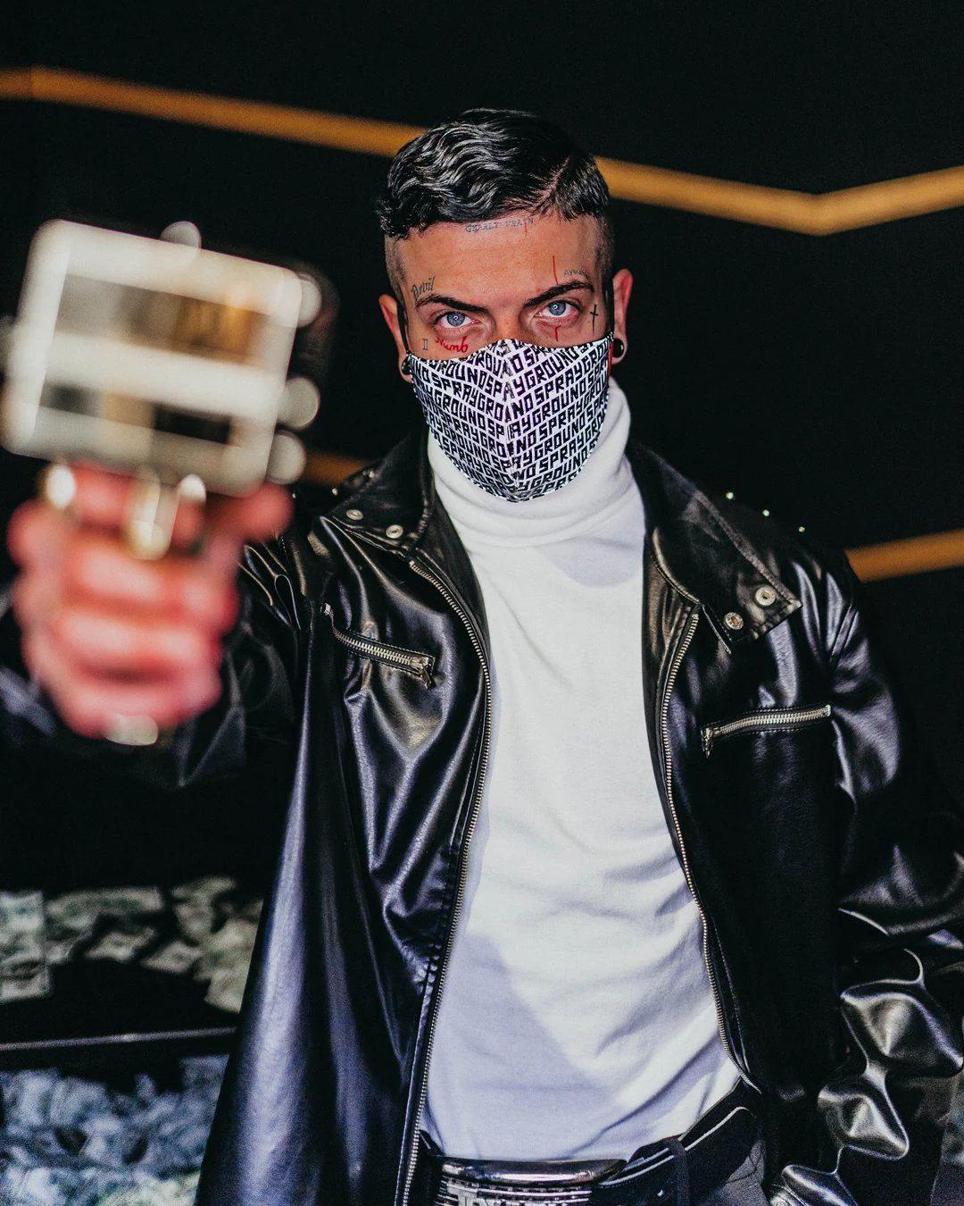 Sprayground Recommended | SPRAYGROUND INFINITI 3M REFLECTIVE FACE MASK