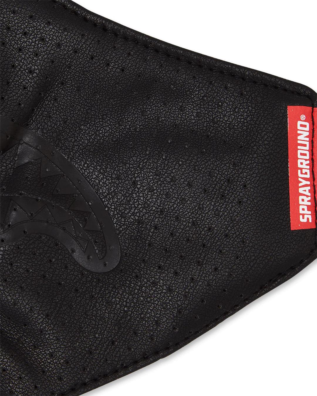 Sprayground Exclusive | MIDNIGHT SHARK VEGAN LEATHER FACEMASK