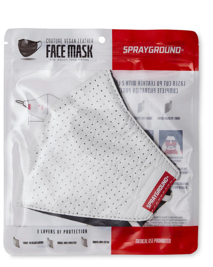 Sprayground Classic | SHARKS OF THE WORLD VEGAN LEATHER FACE MASK