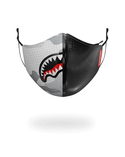 Sprayground Essential | DAMAGE CONTROL STASH POCKET VEGAN LEATHER FACE MASK