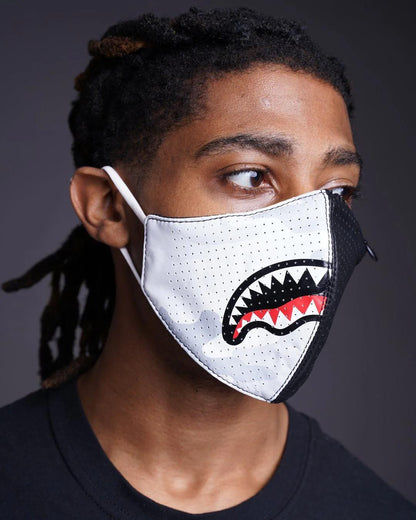 Sprayground Essential | DAMAGE CONTROL STASH POCKET VEGAN LEATHER FACE MASK