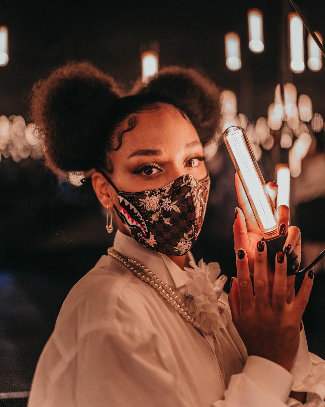 Sprayground Featured | SHARKFLOWER VEGAN LEATHER FACE MASK