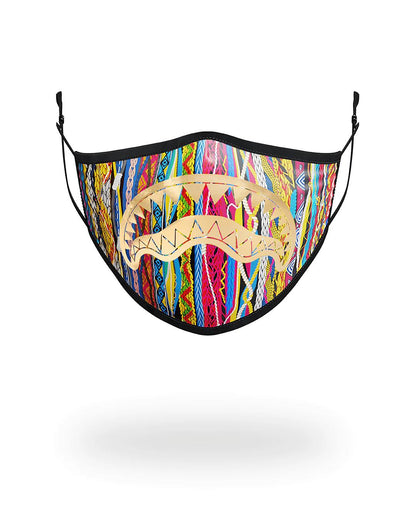 Sprayground Best Seller | 1994 GOLD METALLIC SHARK POLYESTER FACE MASK