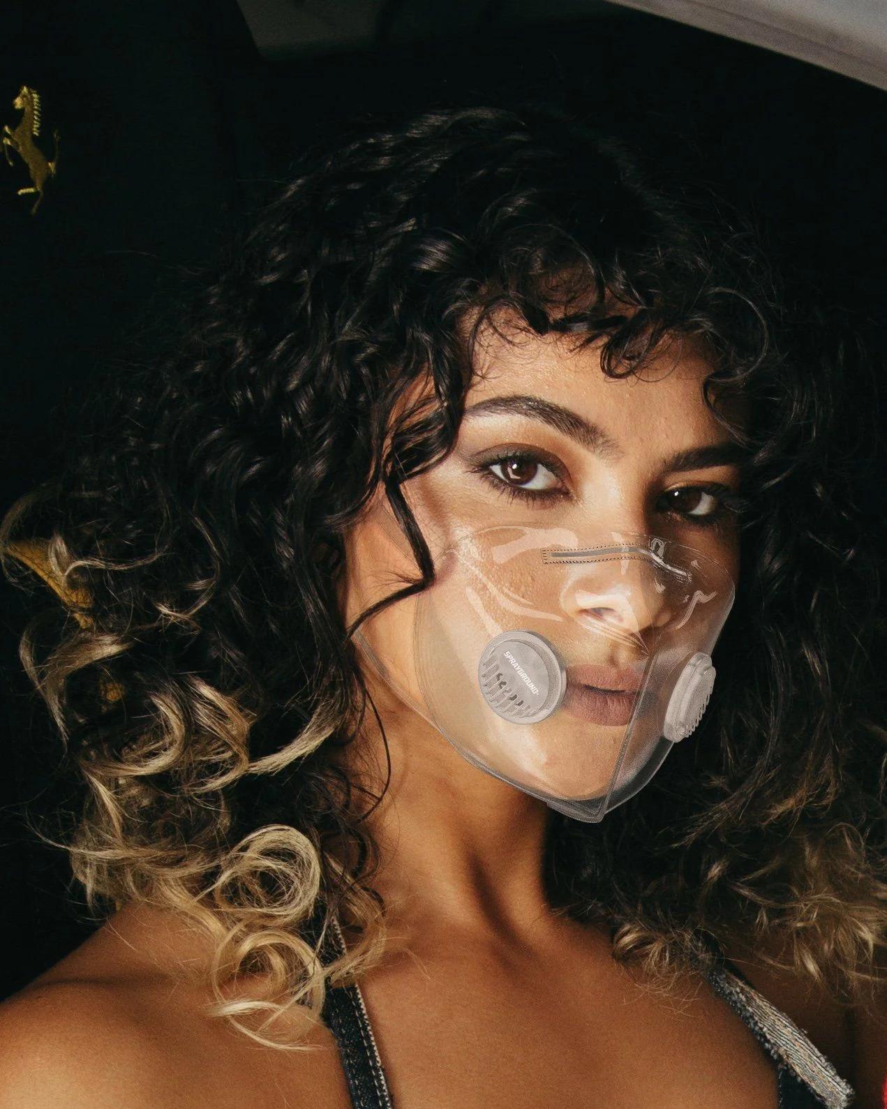 Sprayground Exclusive | SPRAYGROUND CLEAR MASK (ADULT)