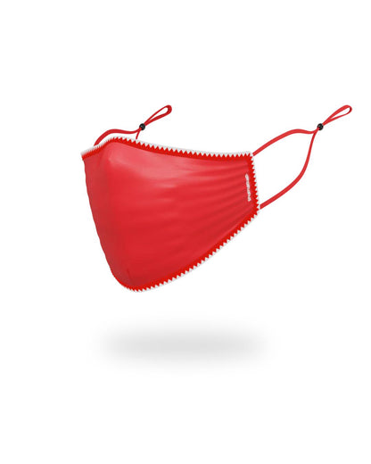Sprayground Signature | ADULT VERTICAL SHARK (RED) FORM-FITTING FACE MASK