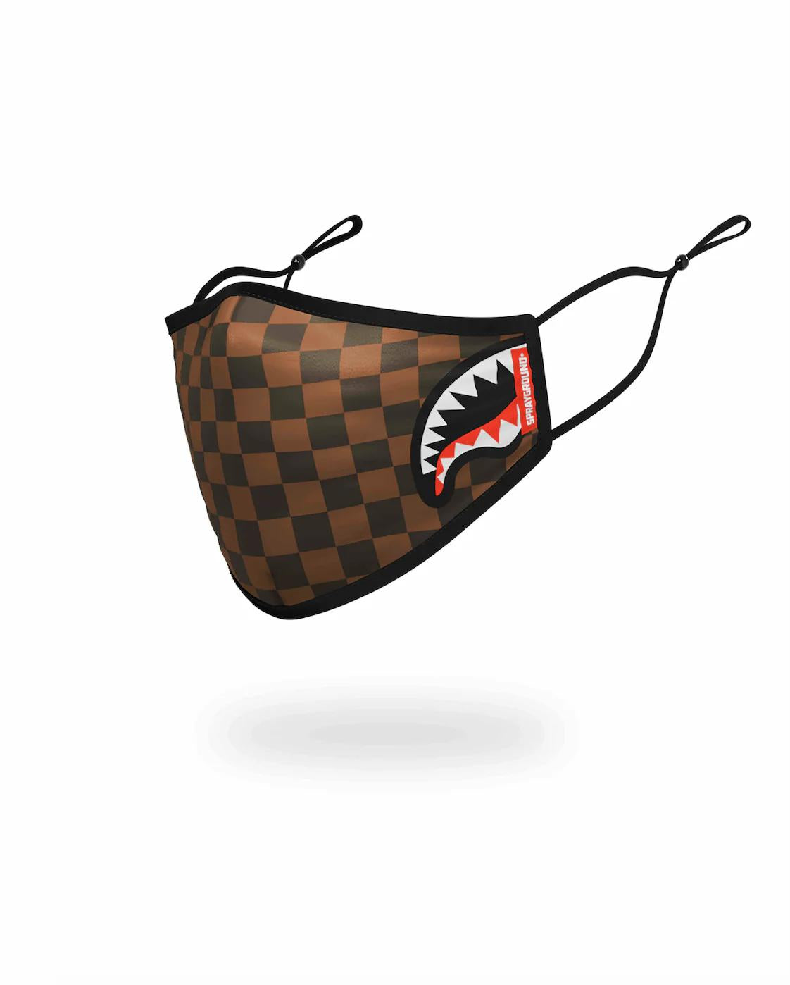 Sprayground Premium | ADULT SHARKS IN PARIS (SIDE SHARK) FORM-FITTING FACE MASK