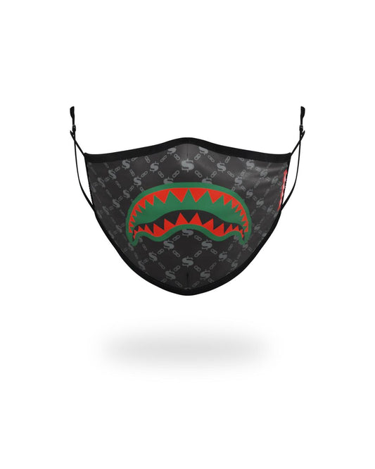 Sprayground Featured | ADULT SPUCCI (BLACK) FORM-FITTING FACE MASK