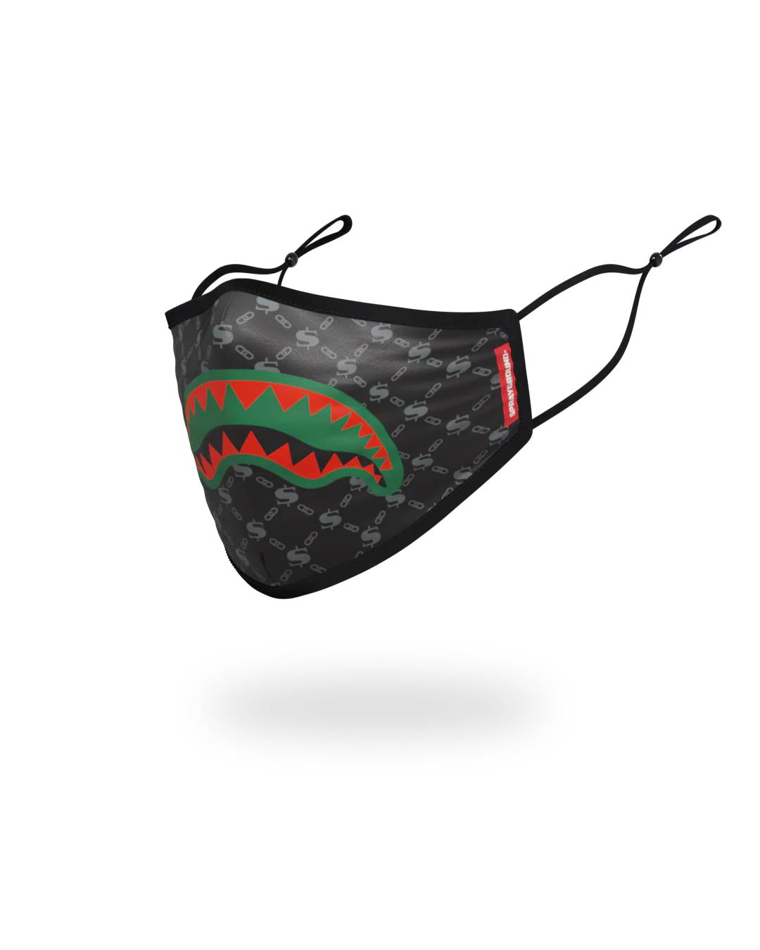 Sprayground Featured | ADULT SPUCCI (BLACK) FORM-FITTING FACE MASK