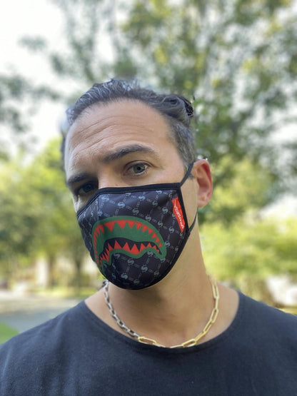 Sprayground Featured | ADULT SPUCCI (BLACK) FORM-FITTING FACE MASK