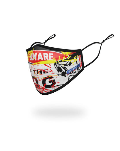 Sprayground Trending | ADULT BEWARE OF THE DOG FORM-FITTING FACE MASK