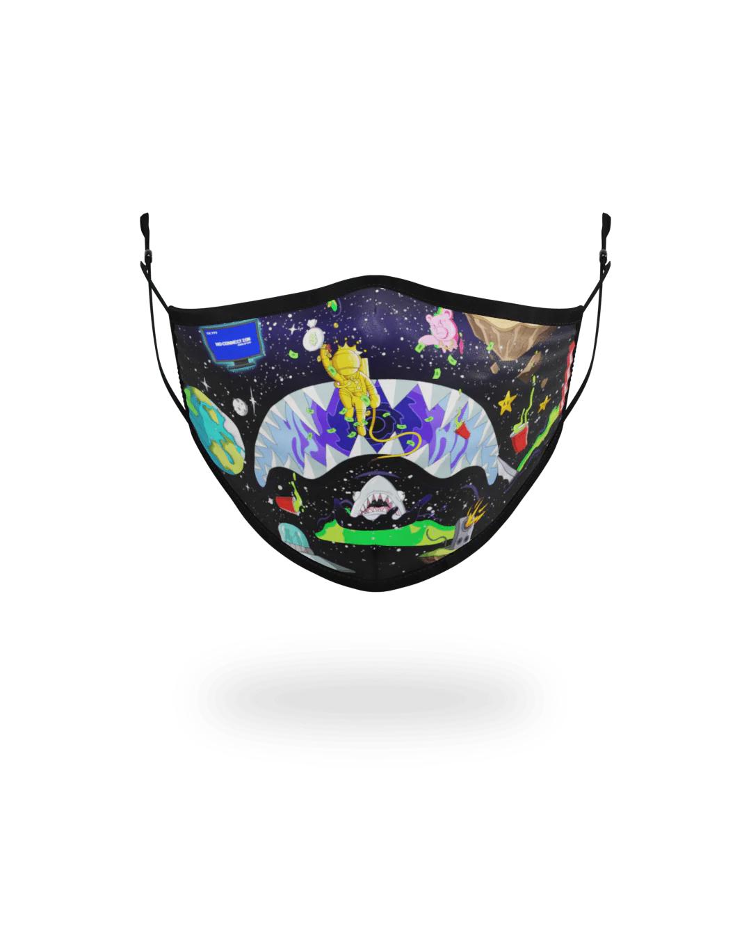 Sprayground Recommended | ADULT ASTRO PARTY FORM-FITTING FACE MASK