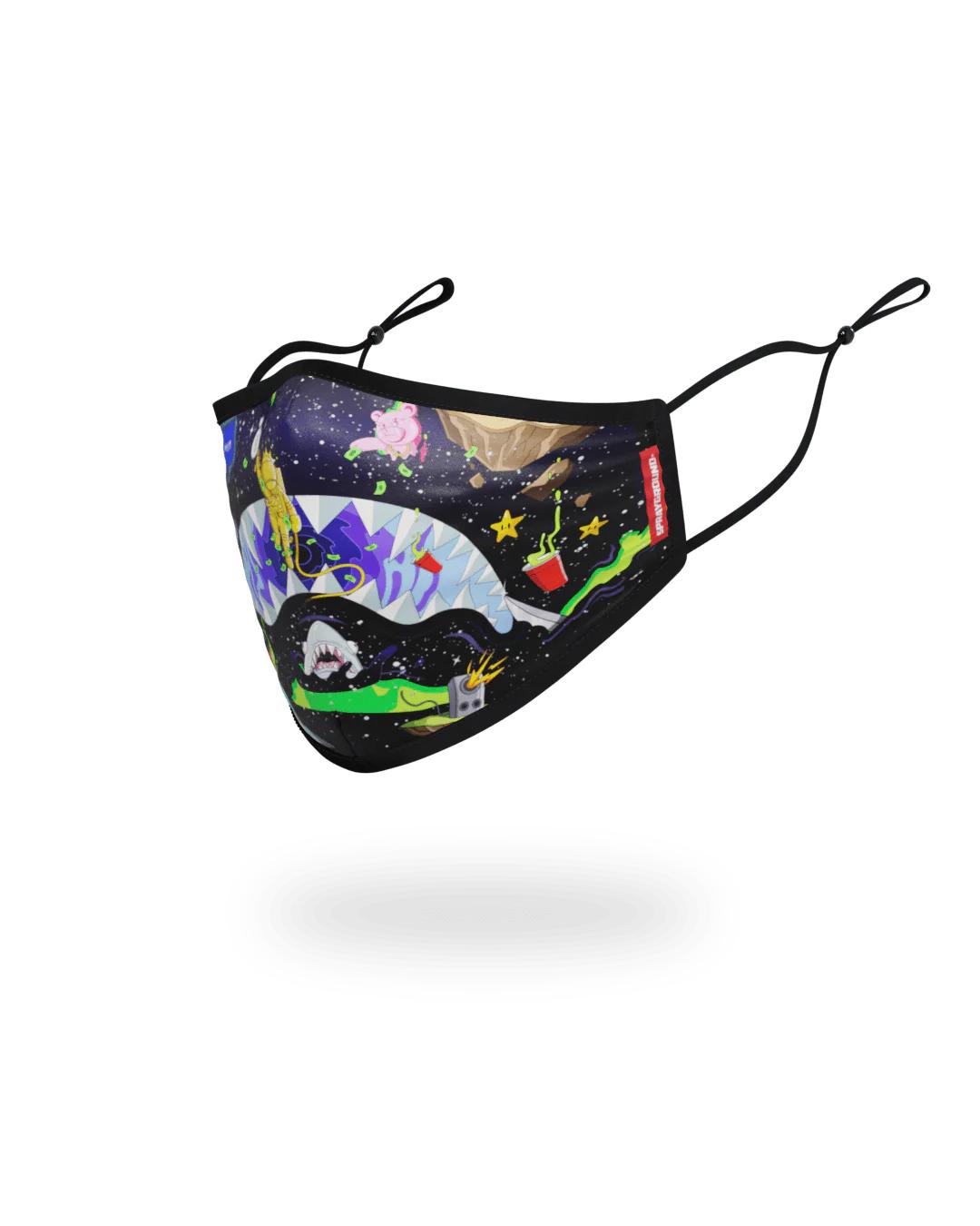 Sprayground Recommended | ADULT ASTRO PARTY FORM-FITTING FACE MASK