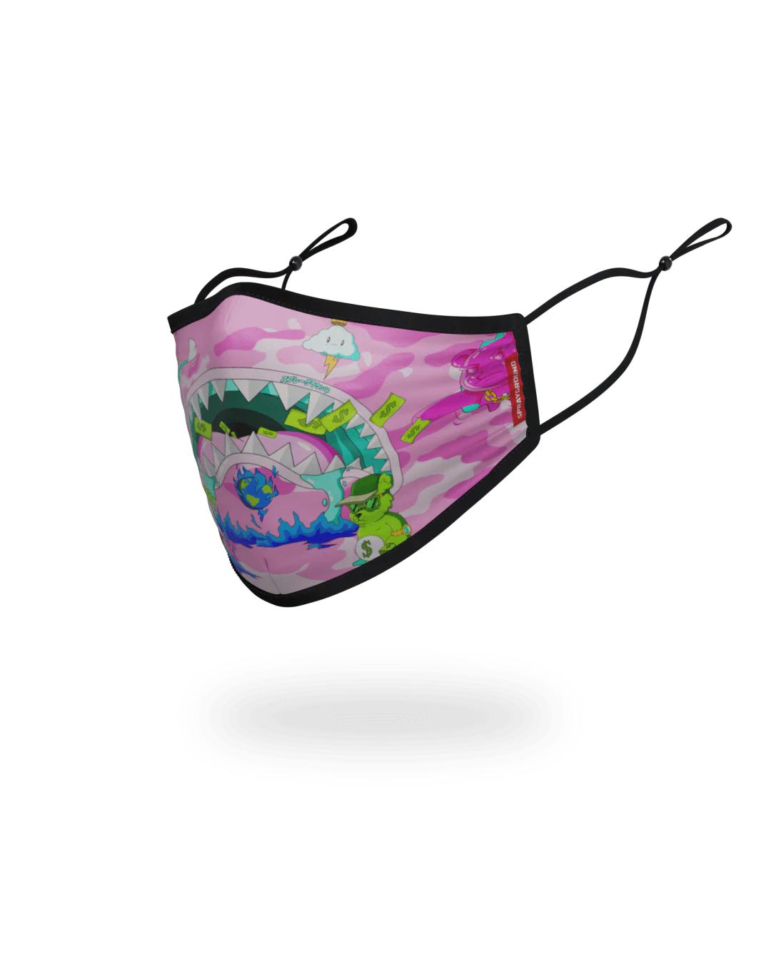 Sprayground Exclusive | ADULT DBD LAND FORM-FITTING FACE MASK