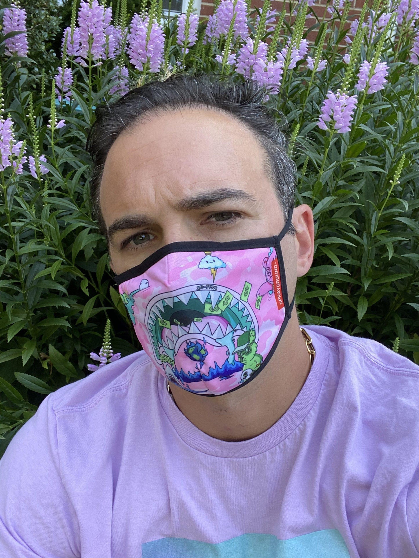 Sprayground Exclusive | ADULT DBD LAND FORM-FITTING FACE MASK