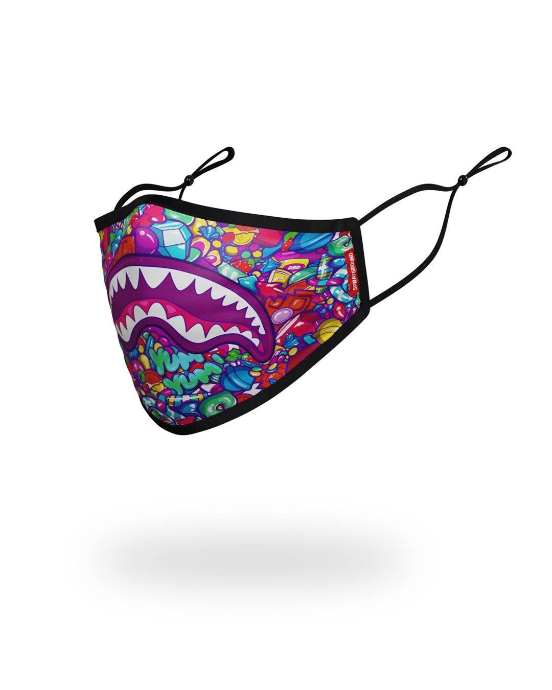 Sprayground Trending | KIDS FORM FITTING MASK: CANDY SHARK