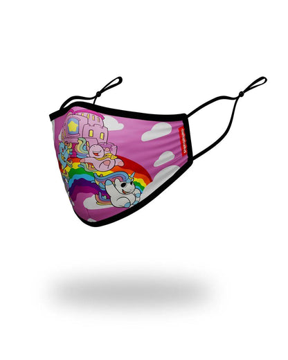 Sprayground Best Seller | KIDS FORM FITTING MASK: RAINBOW BOUNCE