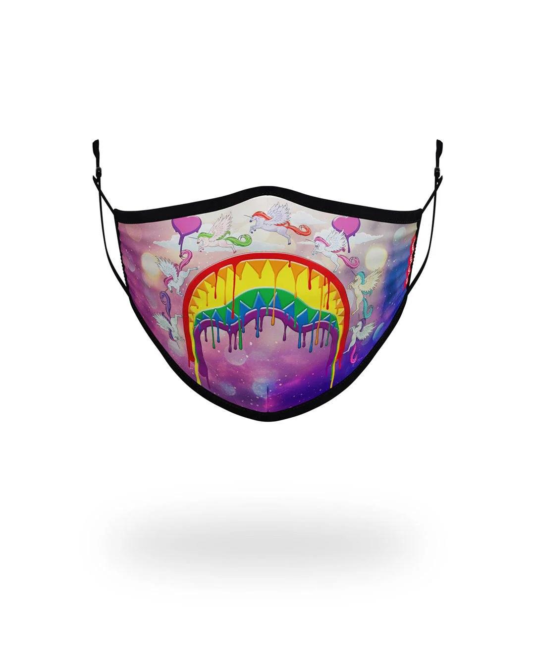 Sprayground Recommended | KIDS FORM FITTING MASK: MELT THE RAINBOW